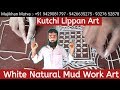 How to make white mud work art by majikhan mutva  lippan art part4