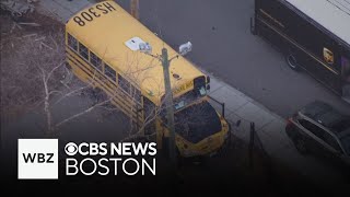 Student and staff member hit by bus in front of Curley School in Jamaica Plain