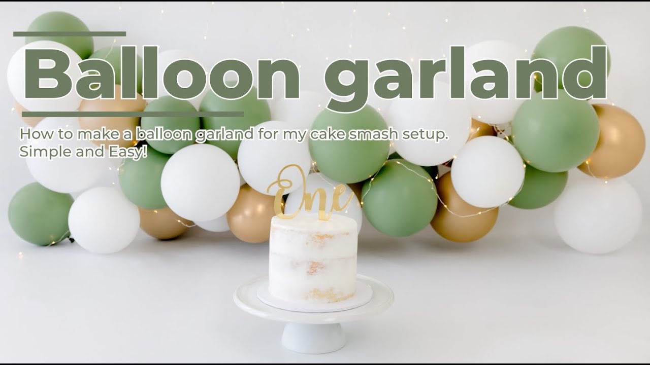 EVERYTHING You Need to Know About How to Make a Balloon Garland With  Fishing Line