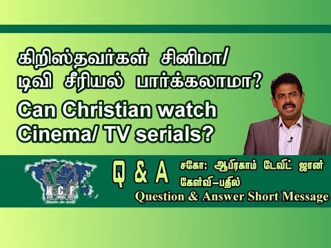 Can Christian watch Cinema TV serials?