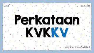 Perkataan KVKKV