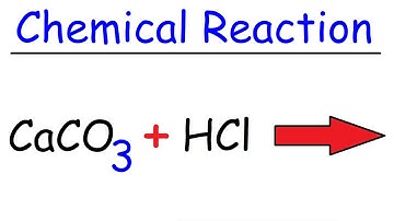 CaCO3 + HCl - Calcium Carbonate + Hydrochloric Acid