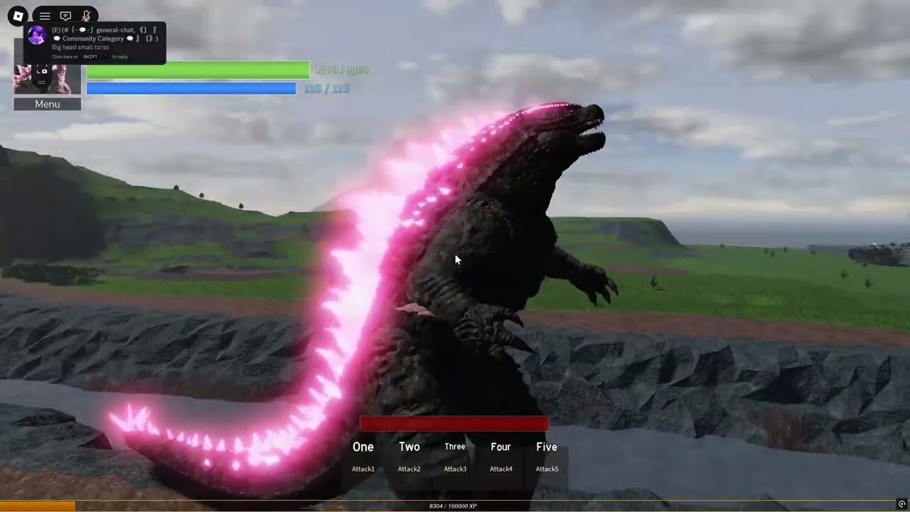 Evovled Godzilla Gameplay 4K HQ #roblox #gameplay #godzilla 