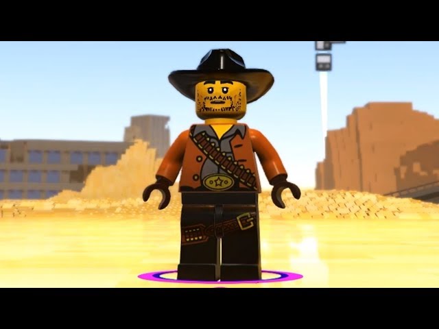 The LEGO Movie 2 Videogame Old Cowboy - Free Roam Gameplay (PC HD) - YouTube