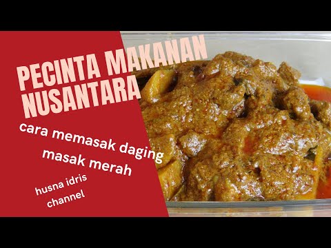 Panduan Masakan resep dan cara memask daging masak merah @husnaidrischannel Yang Sehat