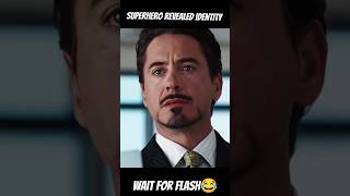 Marvel/DC superhero identity revealed 😂😂#shorts screenshot 3