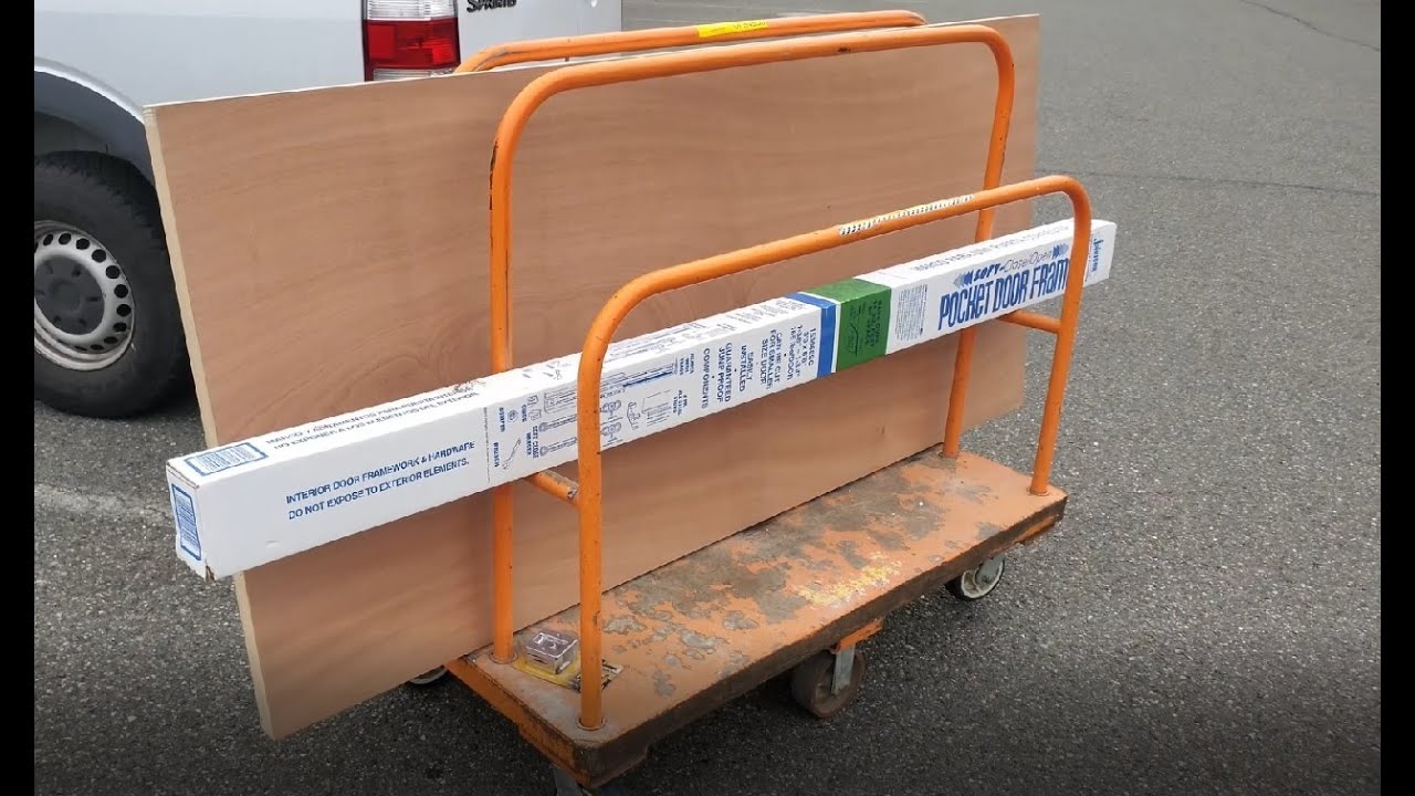 Установка рамки для скрытой двери (Pocket Door Frame Installation