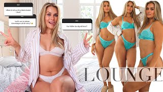 LOUNGE UNDERWEAR TRY-ON HAUL + PERSONLIG Q&A *eng subs*