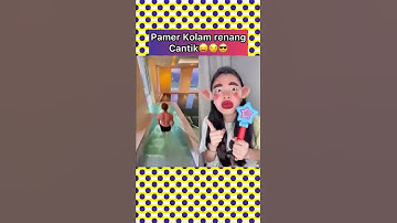 Thumbnail of Abang Pamer Kolam Renang yang Cantik #shorts Nasya kaila Nazifah