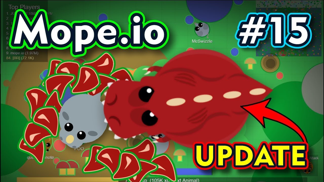 Mope.io - O T-REX TERRÍVEL - Gameplay #15 - YouTube