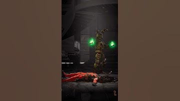 springtrap gets deadpool 💀#shorts #mk1 #fnaf