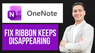 How to Fix Ribbon Keeps Disappearing in OneNote | Adjust Toolbar Layout