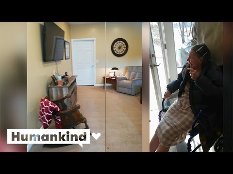 Son Surprises Parents With Custom Living Space