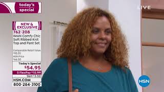 HSN | IMAN Global Chic Fashions 13th Anniversary - Fall Fashion Event 09.19.2021 - 01 AM