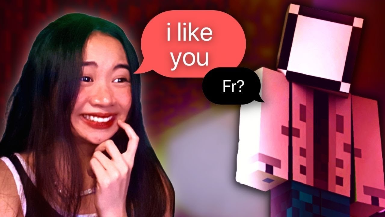 I Confessed To My Crush in Minecraft...
