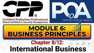 CPP  Module 6 - Chapter 8/12:  International Business Profile