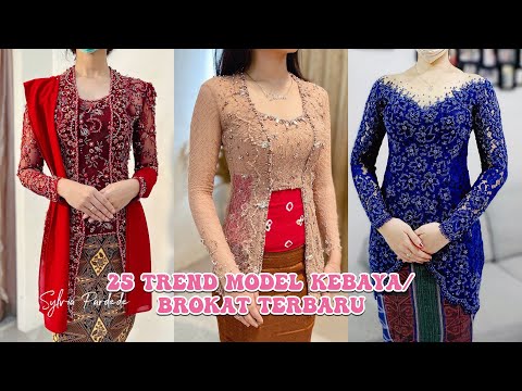 25 TREND MODEL KEBAYA BROKAT TERBARU #kebayamodern #kebayaterbaru #kebayaterbaru2023