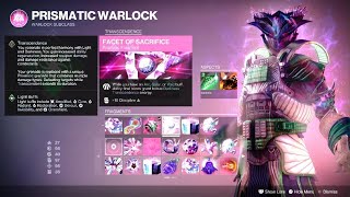 Prismatic Strand Warlock Build W/ 1 Minute 26 Sec Super Regen!! #destiny #destiny2 #build