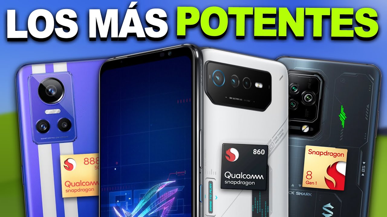 Los 5 MEJORES CELULARES GAMING que puedes comprar 2024 🔥 