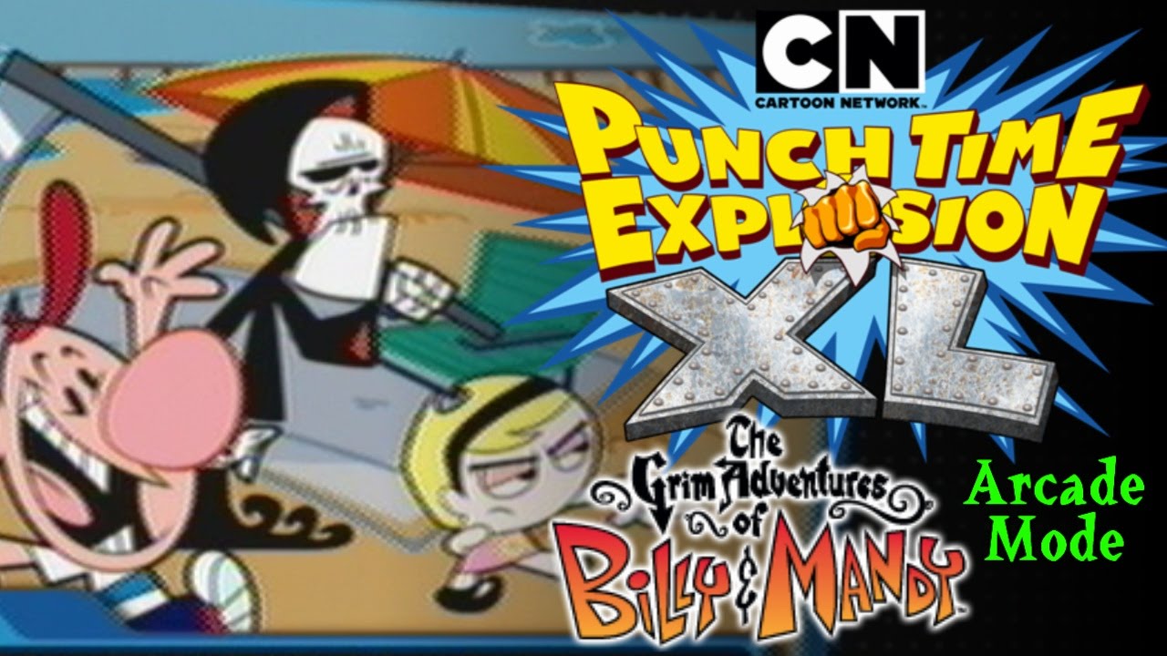 Billy and Mandy Arcade Mode - Cartoon Network: Punch Time Explosion XL