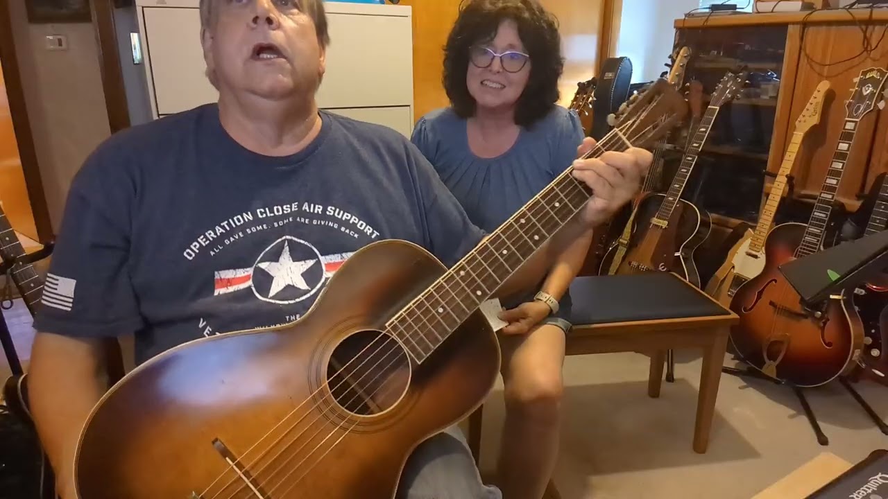 May Bell 1939 Restored Violin Craft Guitar by Slingerland - YouTube
