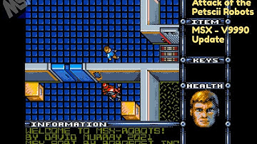 Petscii Robots MSX V9990 update