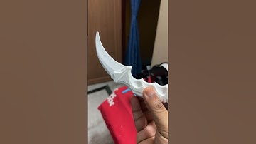 3D printed Karambit knife #3dprinting #3dprinter #creality #creality3d #youtube #youtubeshorts