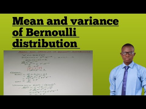 Mean and variance