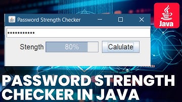 Password Strength Checker in Java. JProgressBar, JPasswordField example.