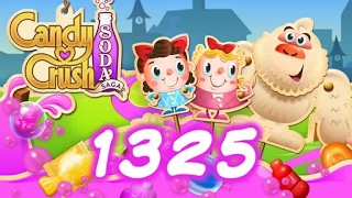 Candy Crush Soda Saga Level 1325 - 1 Booster Used