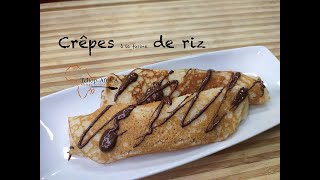 Crêpes à la farine de riz