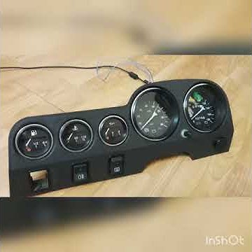 Щиток приборов на ваз 2106. Для любителя классики. - YouTube