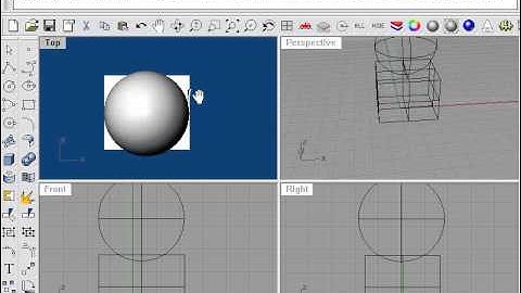 Learning Rhino---Viewport Layout