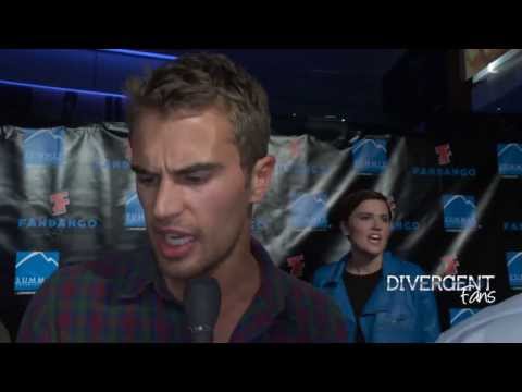Divergent Movie Comic-Con After-party red carpet interviews & photocall
