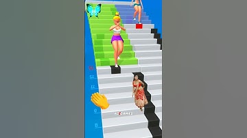 Dance Stairs Race Thrills 40 🥰 #funny #viralshort @rmigamerz