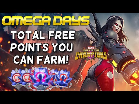 Total Free Points You Can Farm and Further Invest in Omega Days Event 