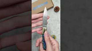 Real Abalone & Damascus Steel? Huge Clearance Sale! #edc #gift #asmr #pocketknifes #mothersday