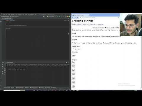 CSES Problem Set | Creating Strings | Introductory Problems (15)