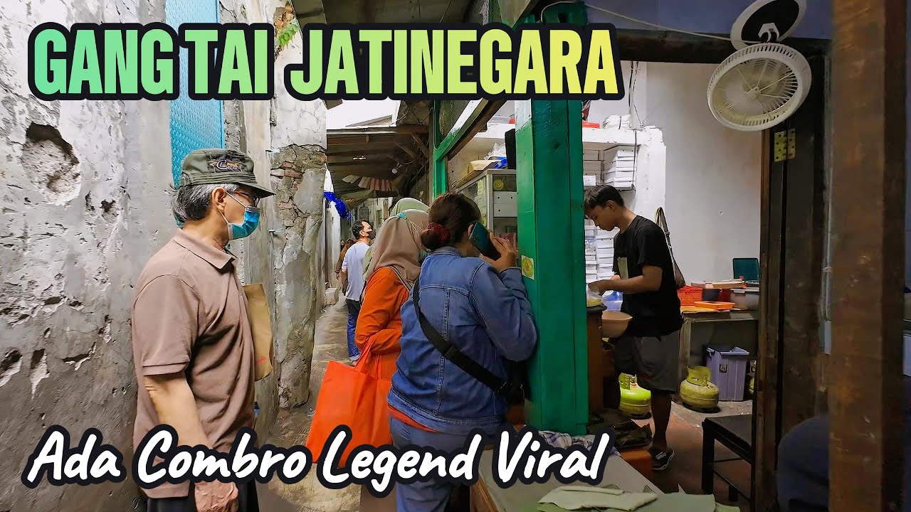 JELAJAH KULINER LEGEND VIRAL JATINEGARA | COMBRO GANG TAI - ROTI GELORA - SATE KERONCONG