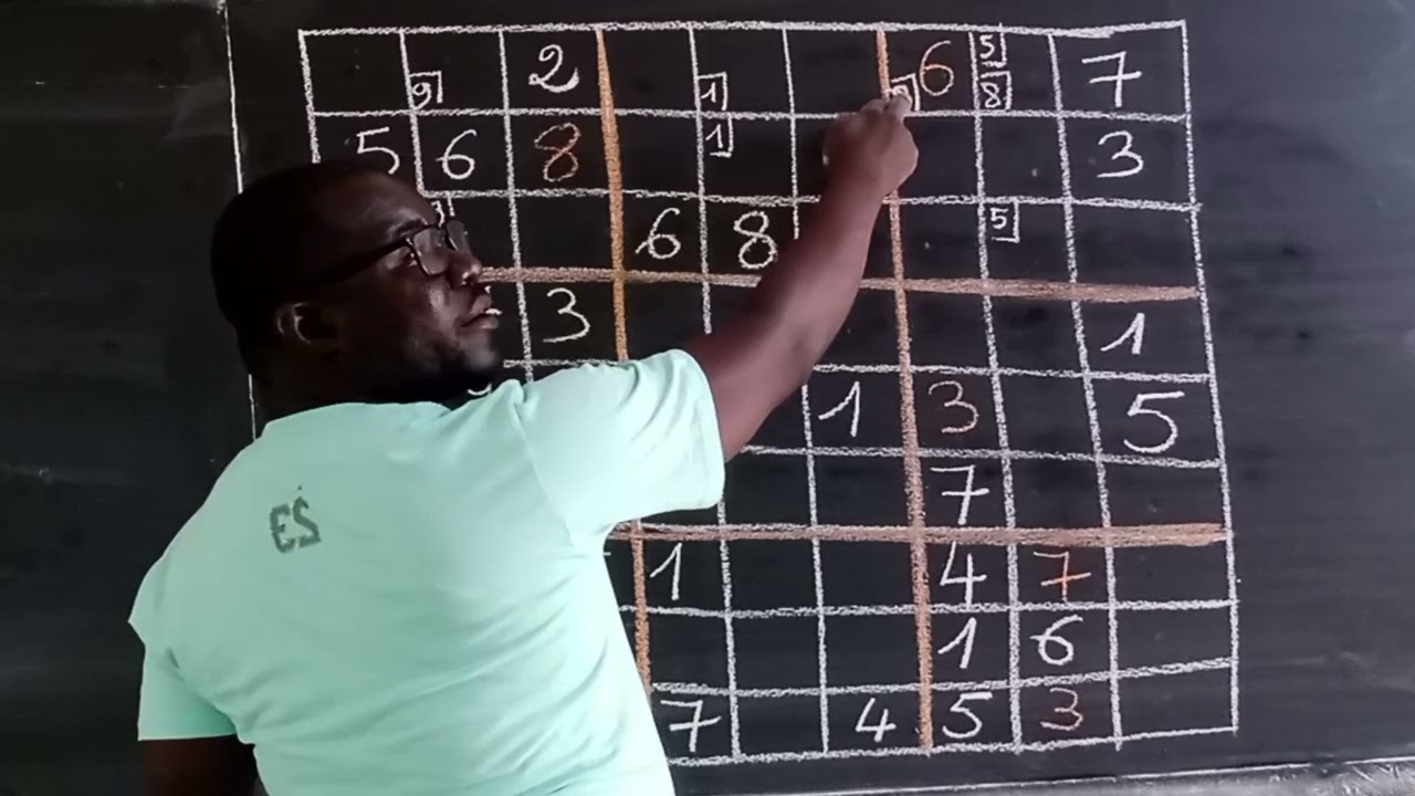 SUDOKU EN LOGIQUE (EXERCICE 1)