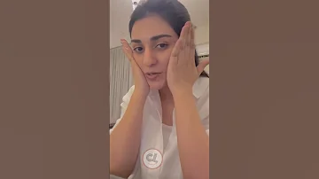 Sarah Khan shared skin care routine in Ramzan 😍 #shorts #ytshorts