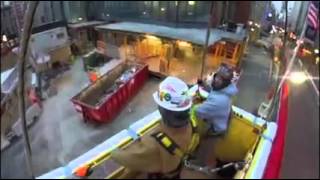 Local 7 Ironworker flying high