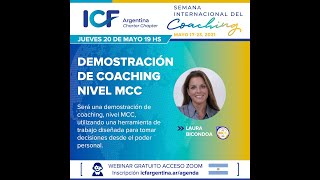 Demostración de Coaching nivel MCC · Laura Bicondoa