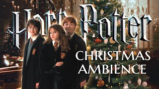 ??✧˖° CHRISTMAS at HOGWARTS ˖°✧? Ambience & Music ??Harry Potter inspired Holiday Special [8 HOURS]