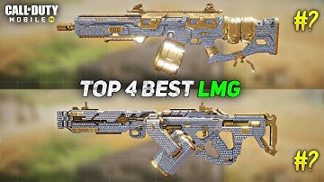 Top 4 Best LMG in Cod Mobile Season 1 #codm