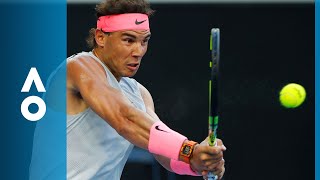 Rafael Nadal v Damir Dzumhur match highlights (3R) | Australian Open 2018