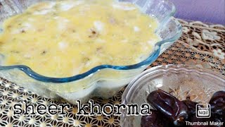 Sheer khorma || eid special||#how to make sheer khurma