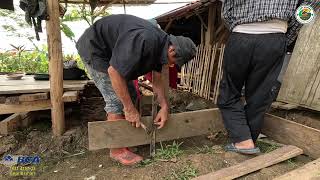 HARI PERTAMA PEMBANGUNAN BEDAH RUMAH BU HAYATI TANPA CEPI USMAN SEMOGA BERJALAN LANCAR