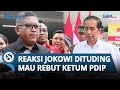 REAKSI Jokowi Dituding Mau Rebut Kursi Ketum PDIP dari Megawati: Bukannya Golkar, Masa Direbut Semua