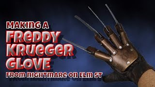 Making a Freddy Krueger Glove from Nightmare on Elm St